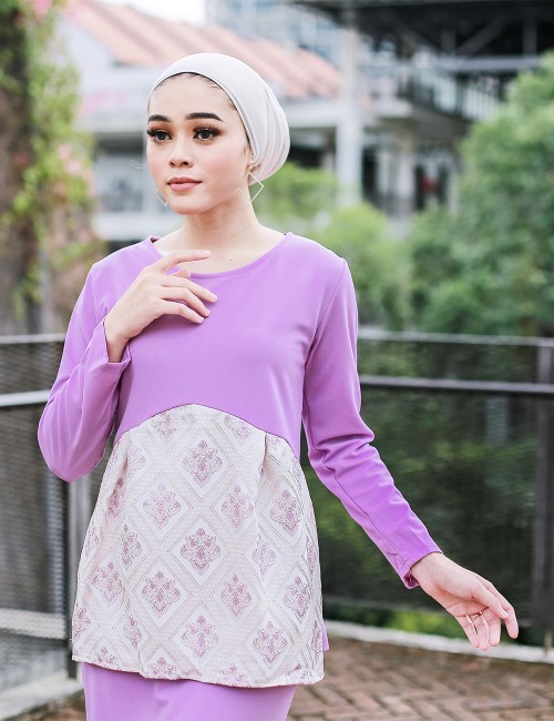 LINDAA KURUNG MODERN (PURPLE) 729 / P729