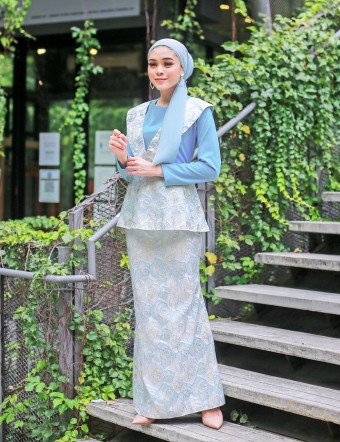 ATIQAA KURUNG MODERN (PASTEL BLUE) 727 / P727