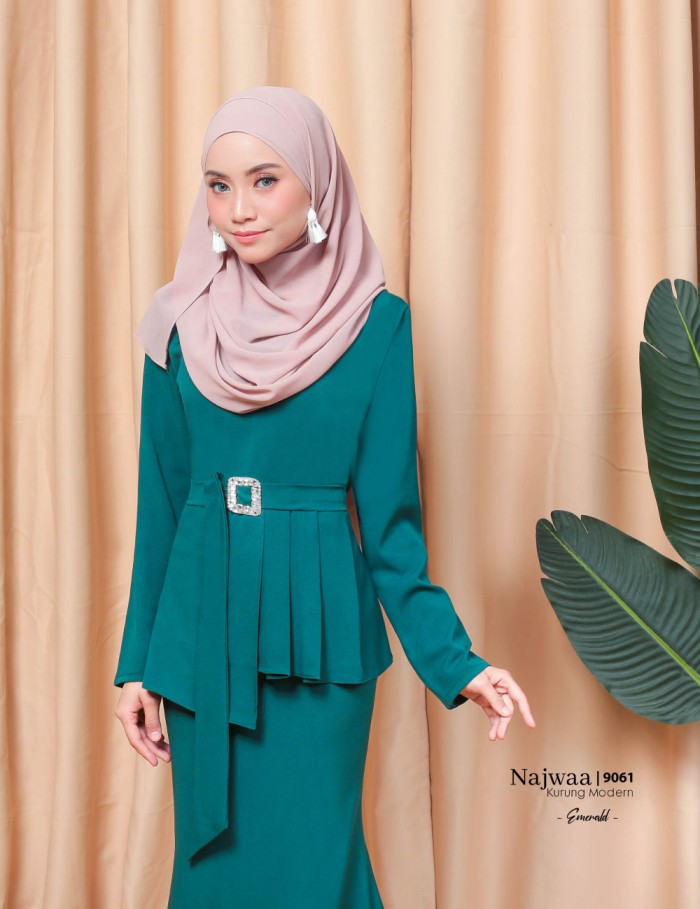 NAJWAA KURUNG MODERN (EMERALD) 9061