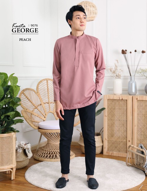 KURTA GEORGE (PEACH) 9076