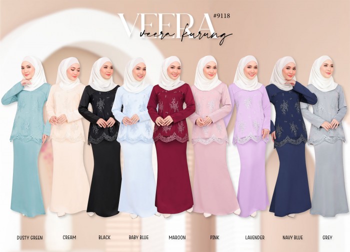 VEERA KURUNG MODERN (PINK) 9118 / P9118