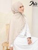 IRIS EMBROIDERY SHAWL (ALMOND) 303