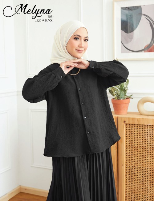 MELYNA TOP (BLACK) 1232