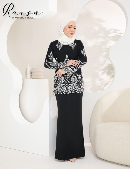 RAISA KURUNG MODERN (BLACK) 794 / P794 / SP794