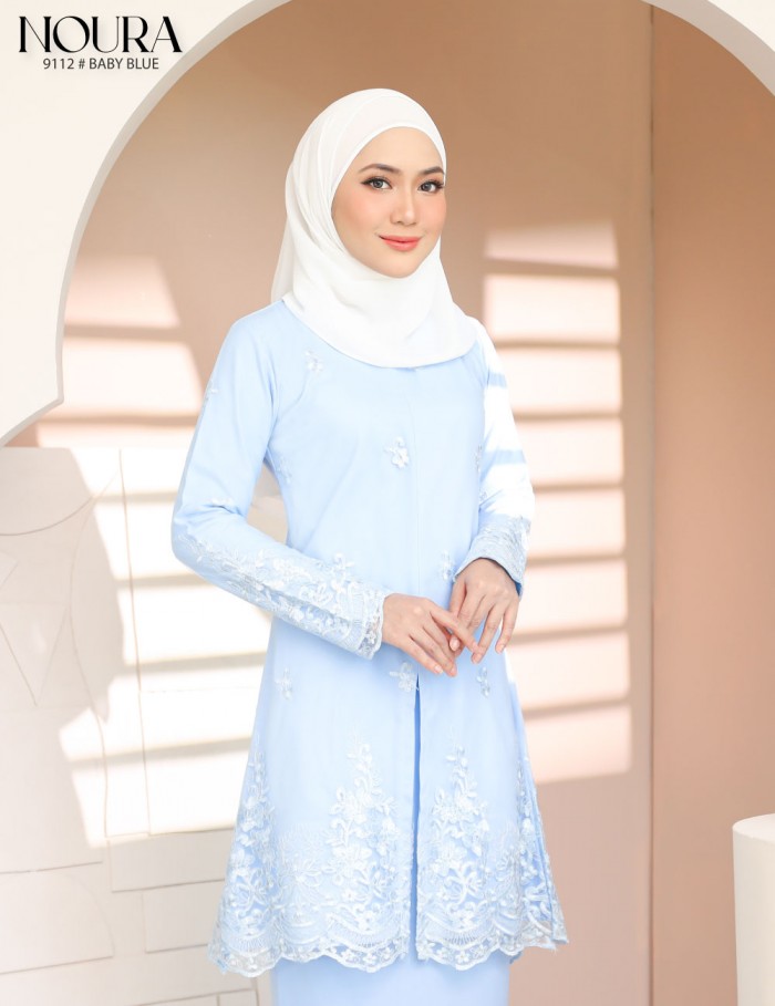 NOURA KURUNG MODERN (BABY BLUE) 9112