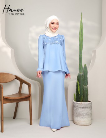 HANEE KURUNG MODERN (BABY BLUE) 9124