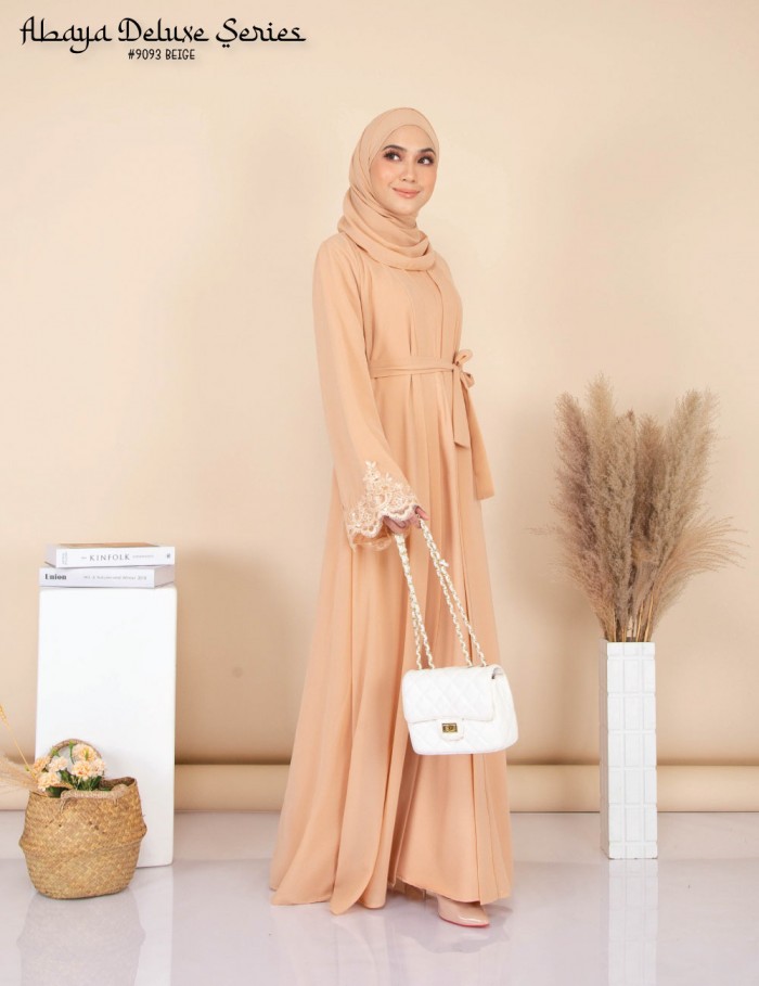 ABAYA DELUXE SERIES (BEIGE) 9093 / P9093 / SP9093