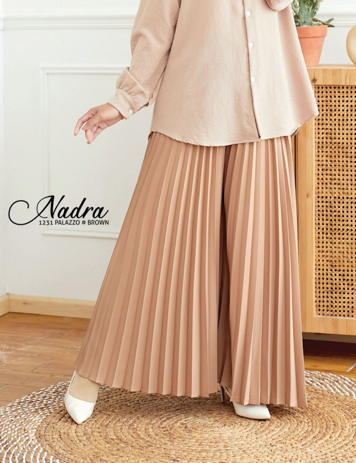 NADRA PALAZZO (BROWN) 1231