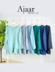 AJAAR BLOUSE WITH POCKET (DUSTY GREEN) T08