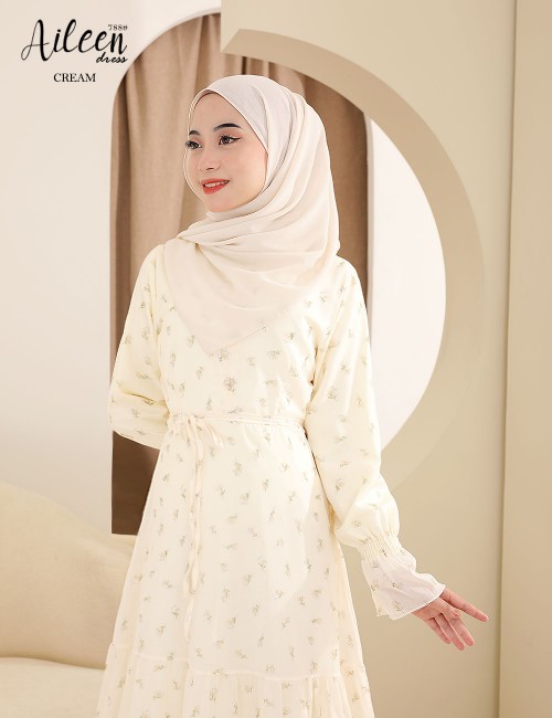 AILEEN DRESS (CREAM) 788 / P788 / SP788