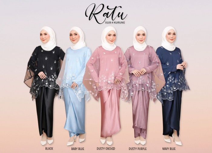 RATU KURUNG PARIO (BLACK) 9109