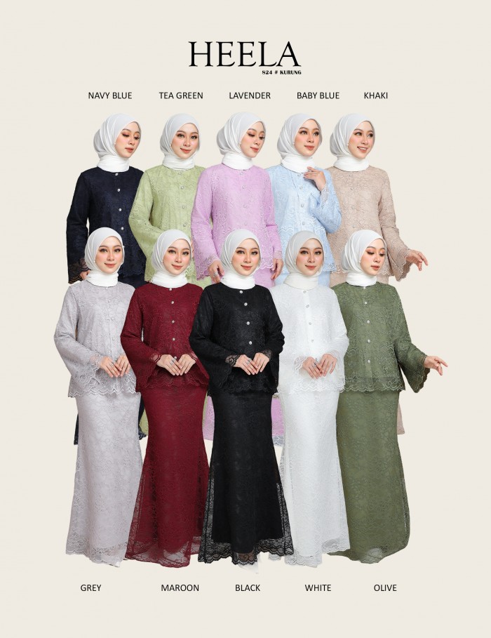 HEELA KURUNG MODERN (BABY BLUE) 824