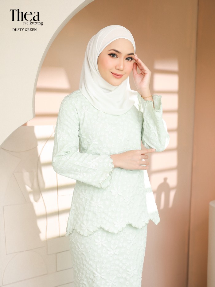 THEA KURUNG MODERN (DUSTY GREEN) 796 / P796 / SP796