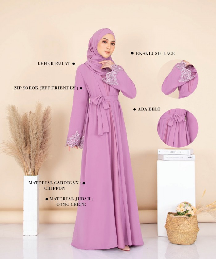 ABAYA DELUXE SERIES (NAVY BLUE) 9093 / P9093 / SP9093