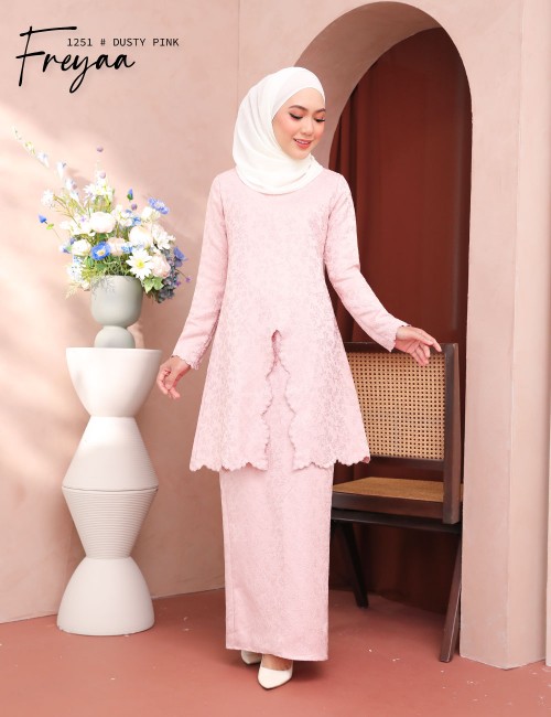 FREYAA KURUNG MODERN (DUSTY PINK) 1251