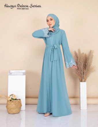 ABAYA DELUXE SERIES (DUSTY GREEN) 9093 / P9093 / SP9093