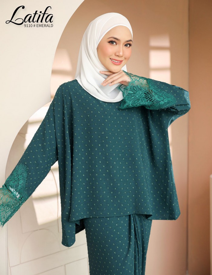 LATIFA KURUNG MODERN (EMERALD) 9110