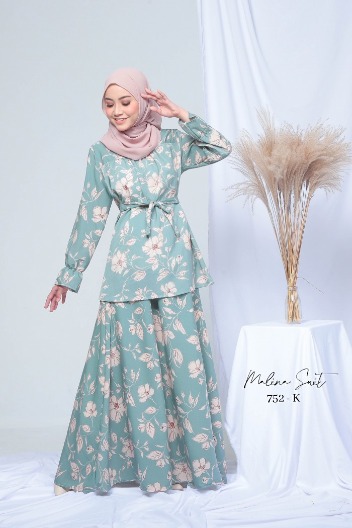 MALINA SUIT BLOUSE & SKIRT (K) 752 / P752