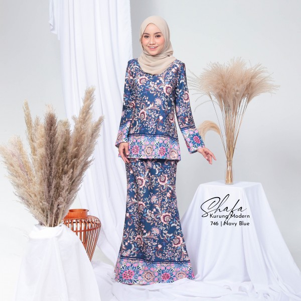 SHAFA KURUNG (NAVY BLUE) 746 / P746 / SP746