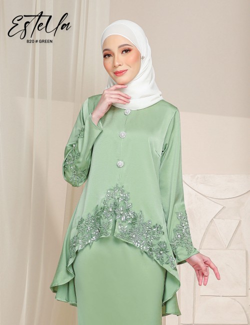 ESTELLA KURUNG MODERN (GREEN) 820