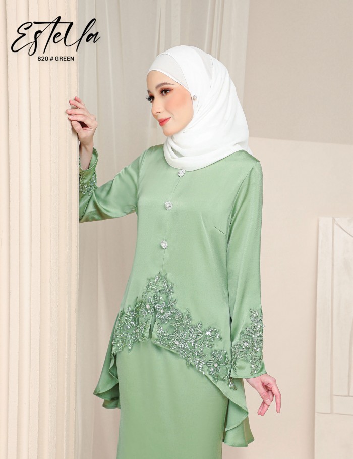 ESTELLA KURUNG MODERN (GREEN) 820