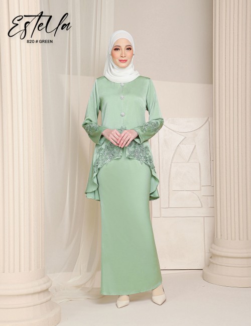 ESTELLA KURUNG MODERN (GREEN) 820