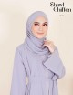 CHIFFON SHAWL PLAIN (GREY-9092/ A795) 301