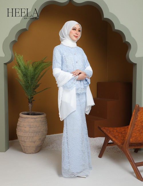 HEELA KURUNG MODERN (BABY BLUE) 824