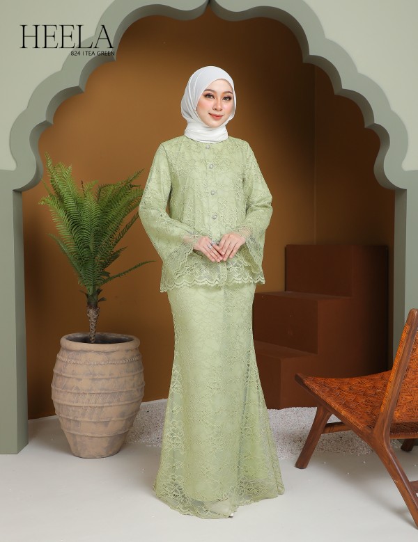 HEELA KURUNG MODERN (TEA GREEN) 824