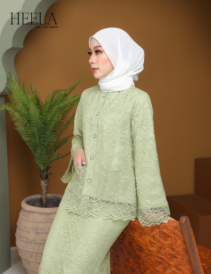 HEELA KURUNG MODERN (TEA GREEN) 824