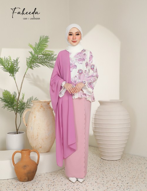 FAHEEDA KURUNG MODERN (LAVENDER) 1269