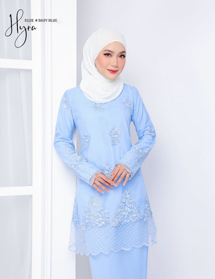 HYRA KURUNG MODERN (BABY BLUE) 9128