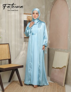 FATEEMA ABAYA (BABY BLUE) 9141