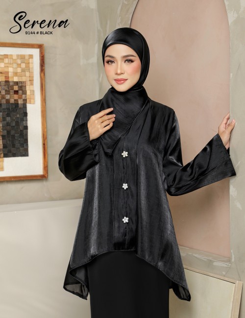 SERENA KEBAYA DRESS (BLACK) 9144