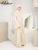 MEDINA JUBAH (CREAM) 795 / P795 / SP795 (FREE SHAWL *till stock last)