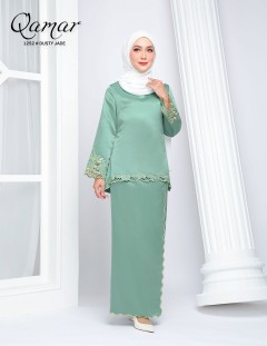 QAMAR KURUNG MODERN (DUSTY JADE) 1252