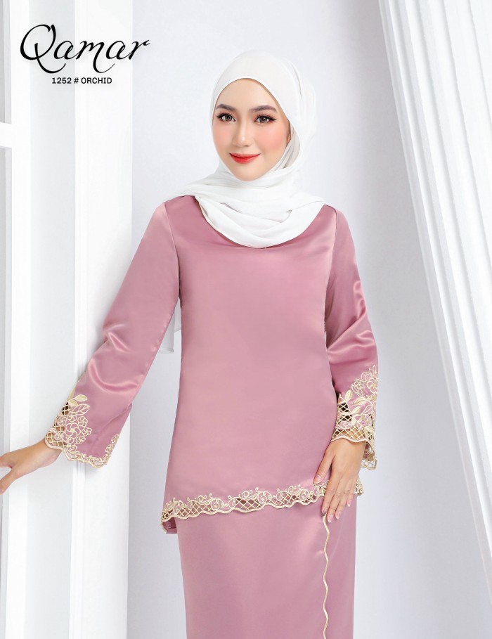 QAMAR KURUNG MODERN (ORCHID) 1252