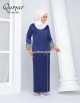 QAMAR KURUNG MODERN (NAVY BLUE) 1252