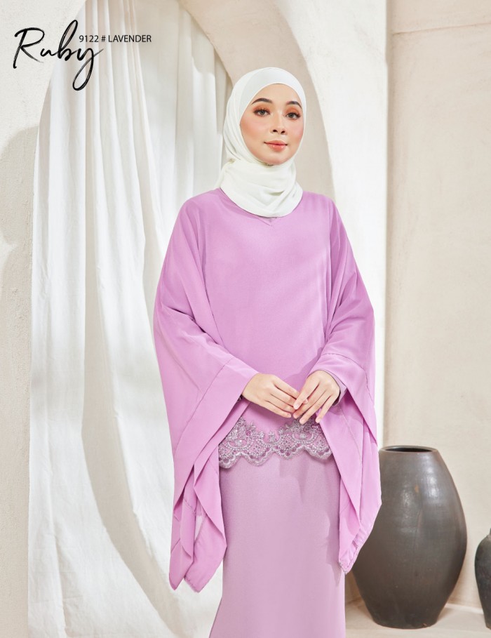 RUBY KURUNG MODERN (LAVENDER) 9122