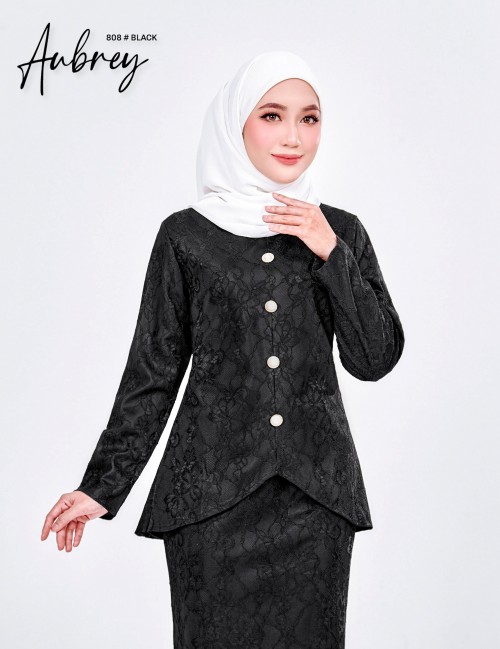 AUBREY KURUNG MODERN (BLACK) 808