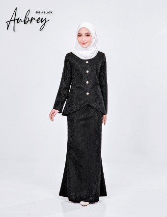 AUBREY KURUNG MODERN (BLACK) 808