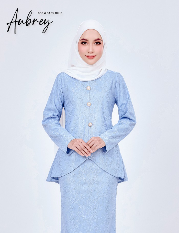 AUBREY KURUNG MODERN (BABY BLUE) 808