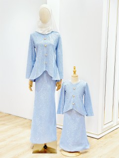 KIDS AUBREY KURUNG (BABY BLUE) K808