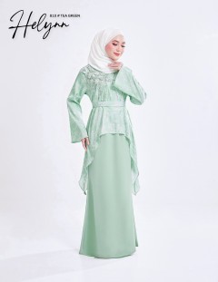 HELYNN KURUNG MODERN (TEA GREEN) 810