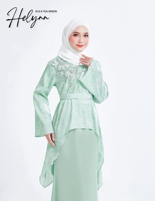 HELYNN KURUNG MODERN (TEA GREEN) 810