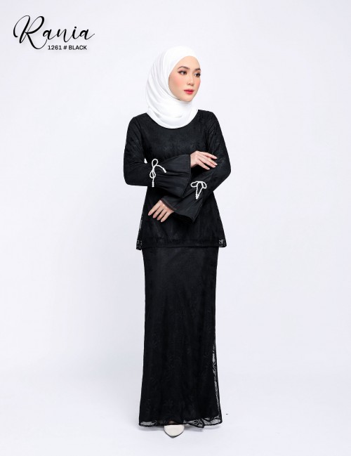 RANIA KURUNG MODERN (BLACK) 1261