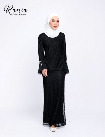 RANIA KURUNG MODERN (BLACK) 1261