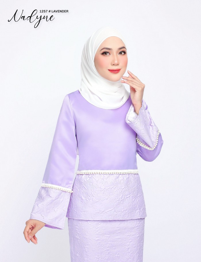 NADYNE KURUNG MODERN (LAVENDER) 1257