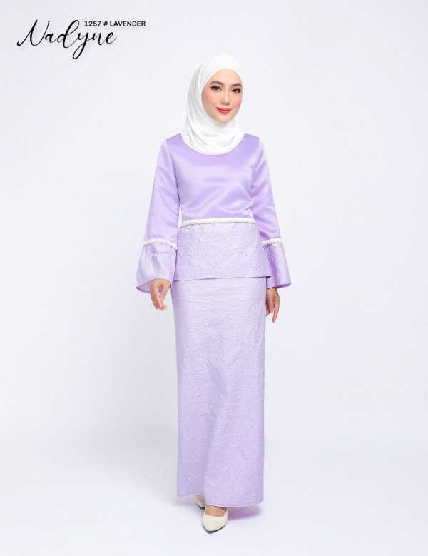 NADYNE KURUNG MODERN (LAVENDER) 1257