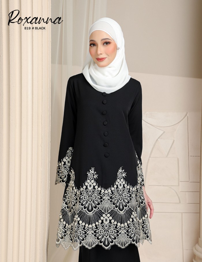 ROXANNA KURUNG MODERN (BLACK) 819